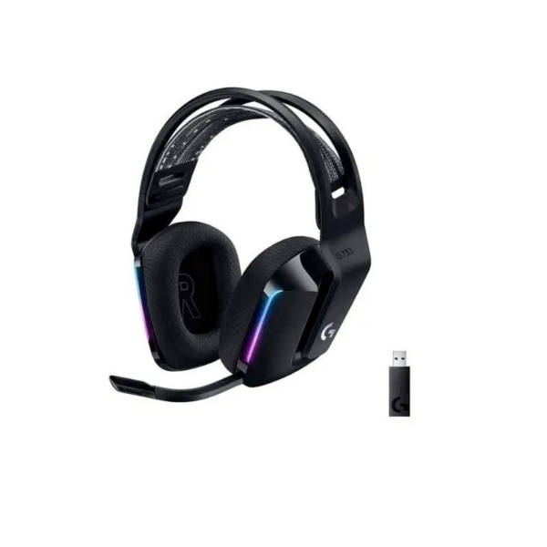 DIADEMA G733 WIRELES HEADSET- NEGRO