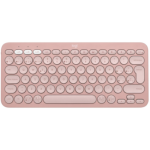 TECLADO K380 ROSADO PEBBLE KEYS